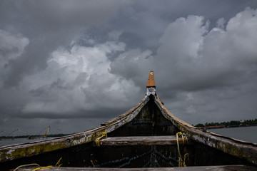 Fototapeta na wymiar traditional Kerala boats