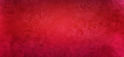 Old Christmas red paper background illustration with soft blurred texture grunge, elegant valentines day color background in distressed blank holiday vintage design