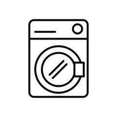 wash machine appliance isolated icon