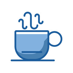 merry christmas chocolate mug icon