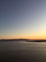sunset on beach