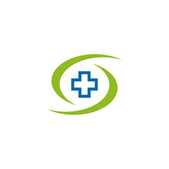 Obraz premium Medical and health care icon logo design vector template
