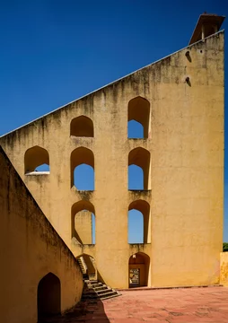 The Jantar Mantar monument in Jaipur, Rajasthan is a collection of nineteen  architectural astronomical instruments, built by the Rajput king Sawai Jai  Singh II, and completed in 1734. Stock Photo | Adobe Stock