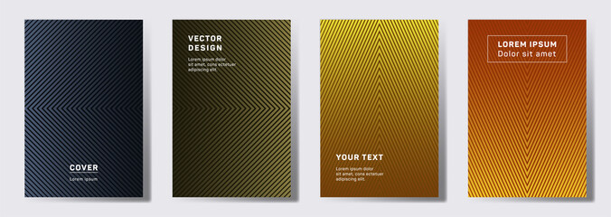 Geometric lines patterns with edges, angles.