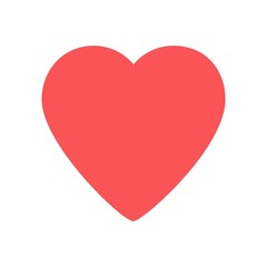 red heart, Vector icon Heart Icon Vector. Valentine day