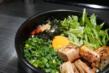 Dishes of Japanese traditional foods