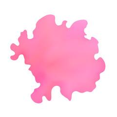 Pastel pink stain.