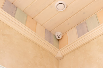 room angle with surveillance camera