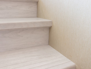  stairs of a gray wooden staircase