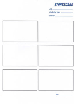 Video storyboard template for creator of professional film story board paper mockup background, art designer creative story layout for shot scene element. pre-production sketch organizer concept