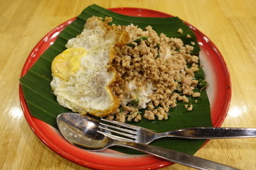 Thai local foods plates (Bangkok, Thailand)
