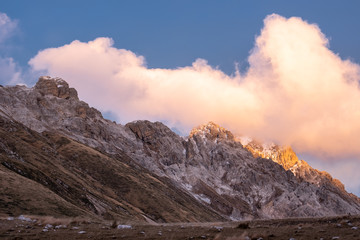 Ultimo tramonto d'autunno