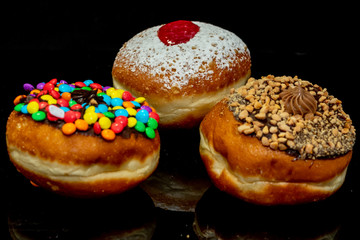 Chanukah, donuts
