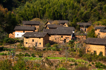 Fototapeta na wymiar Chinese ancient village