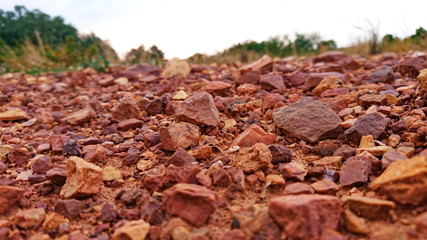 Crisis canyon dry red rock land climate chage 