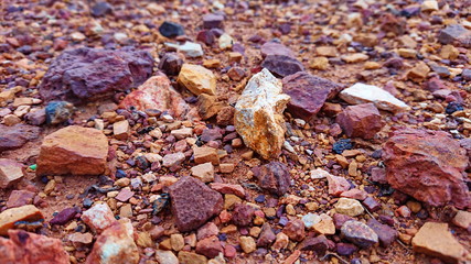 Crisis canyon dry red rock land climate chage 