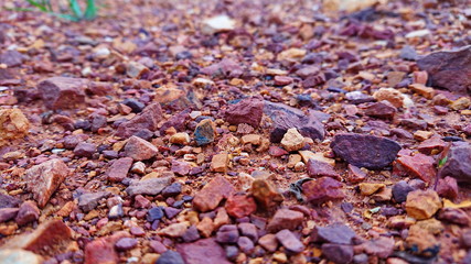 Crisis canyon dry red rock land climate chage 