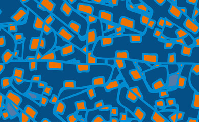 Obraz premium Abstract seamless multicolor vector background