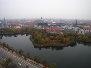 Morning Copenhagen, Christiania view