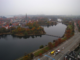 Morning Copenhagen, Christiania view