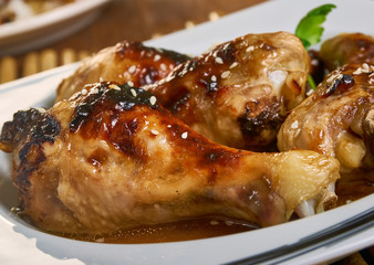 Garlic Brown Sugar Glazed Chicken