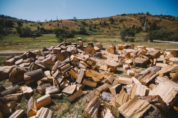 pile of firewood