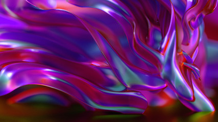 Obraz na płótnie Canvas Abstract colorful background. 3d illustration, 3d rendering.