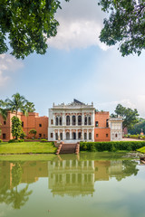Naklejka premium View at the Building of Museum in Sonargaon town in Bangladesh