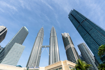 city skyline in kuala lumpur