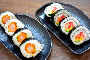 海鮮太巻き寿司 © Hanasaki