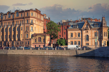 rivers and streets of St. Petersburg