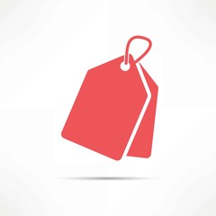 Tag vector icon. Tag icon for purchases and sales of goods. Tag icon on background. Tag, price icon label symbol