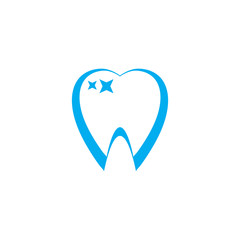 DENTAL LOGO VECTOR ILUSTRATION TEMPLATE.