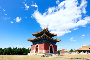 China in the qing dynasty emperor mausoleum