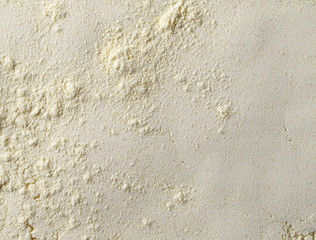 Corn flour background and texture