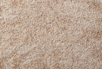 Integral rye wheat flour background and texture