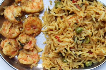 Prawn Biriyani
