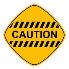 Caution sign