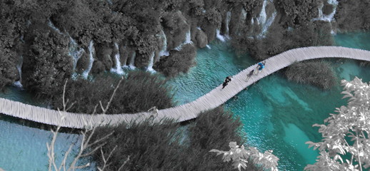 Turismo al parco nazionale di Plitvice - Croazia