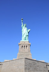Fototapeta premium Statua Wolności na Liberty Island w Nowym Jorku