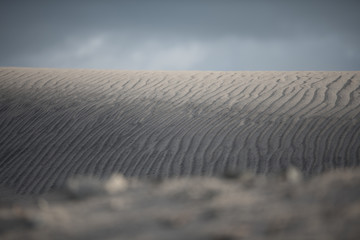 Rain Showers Approach Sand Dunes