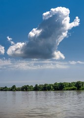 Danube River near the village of Vilkovo, Ukraine