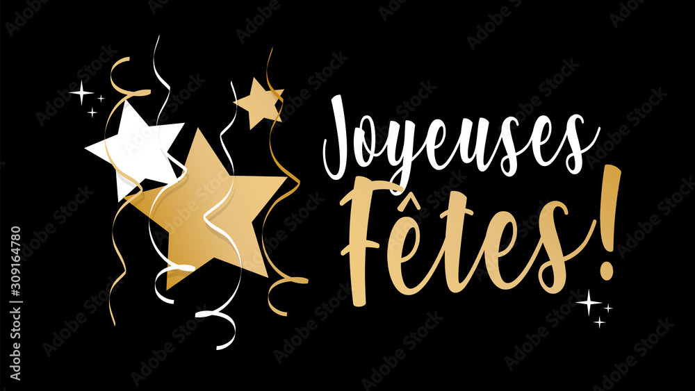 Wall mural Joyeuses fêtes