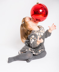 Con bolas y a lo loco, juego navide&ntilde;o