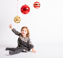 Con bolas y a lo loco, juego navide&ntilde;o