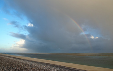 Rainbow on the bay of Somme