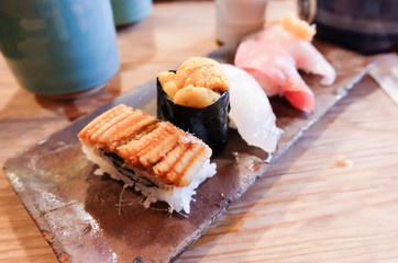 Sushi Set, Japanese Cuisine
