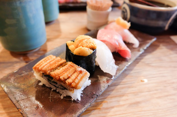 Sushi Set, Japanese Cuisine