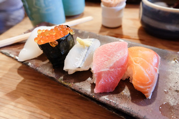 Sushi Set, Japanese Cuisine