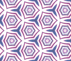 Traditional Art. Hand Drawn Painted. 